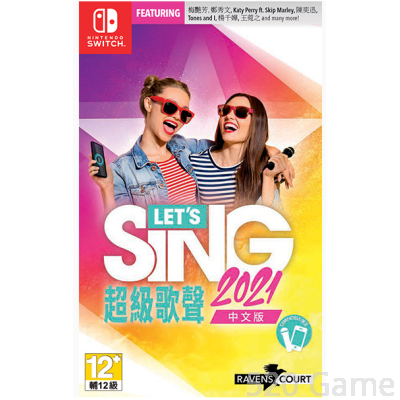 NS 超級歌聲2021-麥克風套裝 Let's Sing 2021 (中文版)